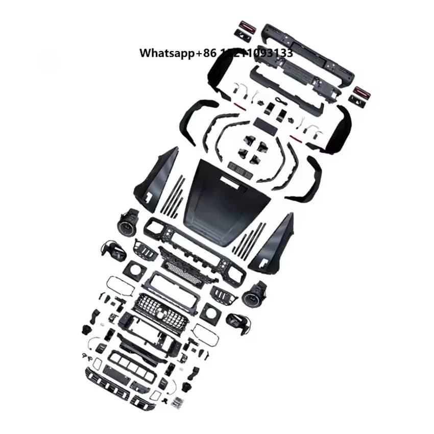 W463 Upgrade to W465 2025 G63 Body Kit for Mercedes Benz G Wagon G Class Body Kit  With Car Bumpers