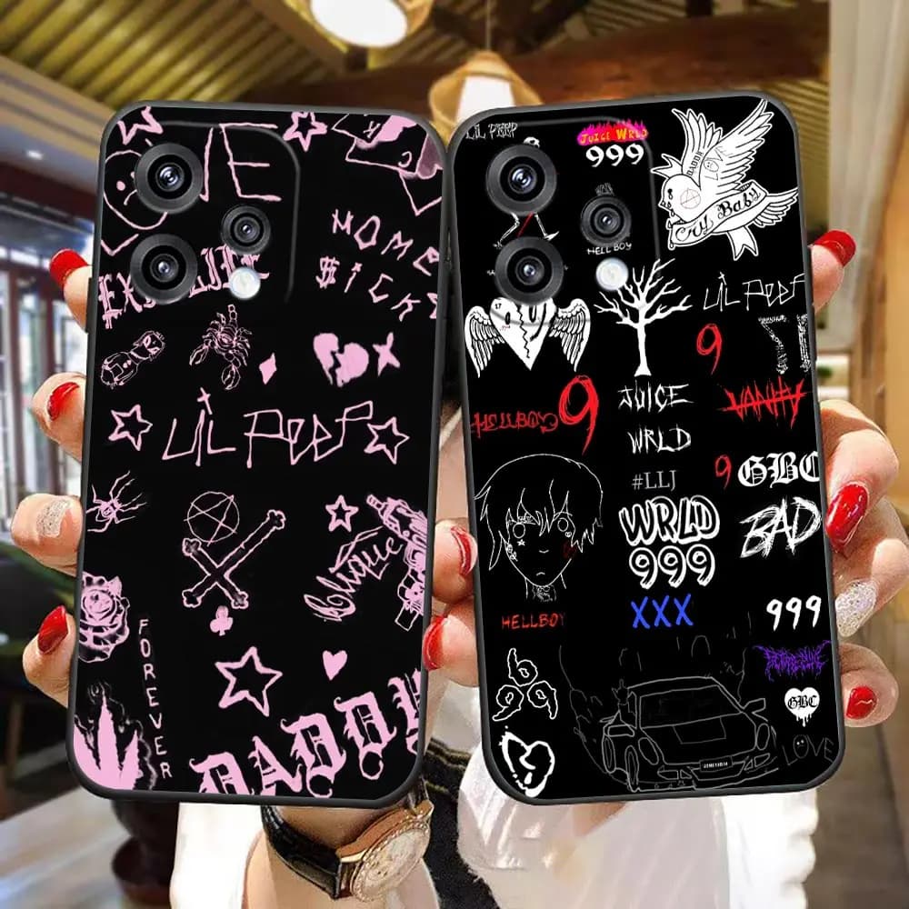 Phone Case For OPPO RENO 15 15F 14 14F 13 13F 12 11 11F 10 8T 8 7 6 5 4 4F LITE Plus Funda Shell Cover Rap Cry Boy Lil P-Peep