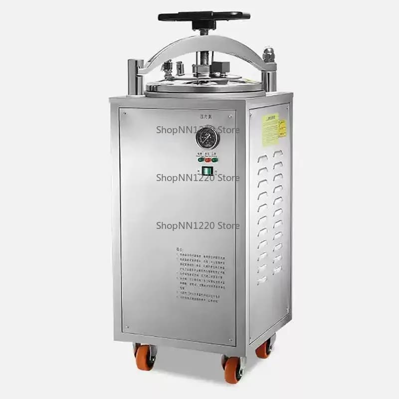 30L 40L 50L 75L Stainless Steel Digital Display Vertical Autoclave for Laboratory Industrial Sterilizer