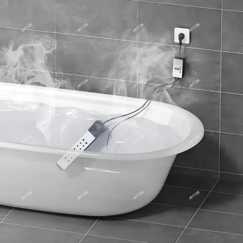 Household Electric Water Heating Rod, Energy Saving High Power Immersion Heater for Quick Boiling