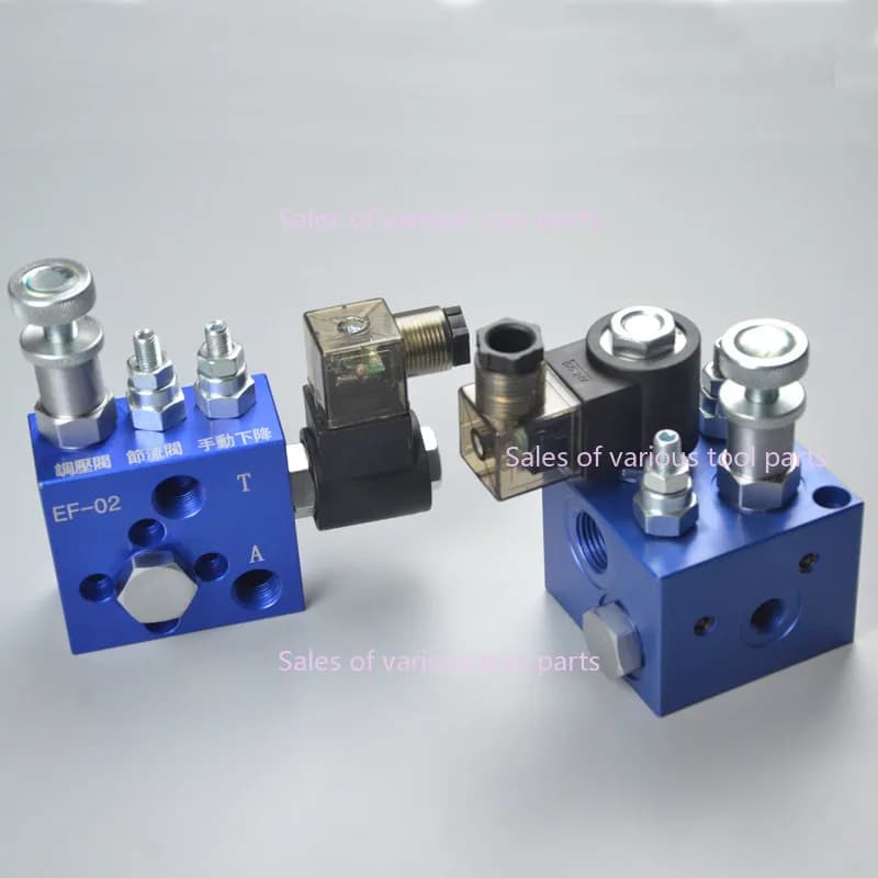1PC Electromagnetic Valve Freight Elevator Lifting Cartridge Valve Group EF02 ET02
