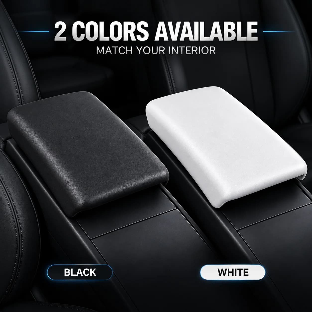 Car Armrest Cover for Model YL 2026 6-Seat Center Console Anti-Scratch Protective Accessory