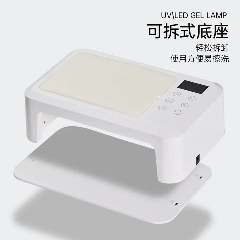 High-power quick-drying hand pillow, wearing an integrated nail art LED light, baking nail polish