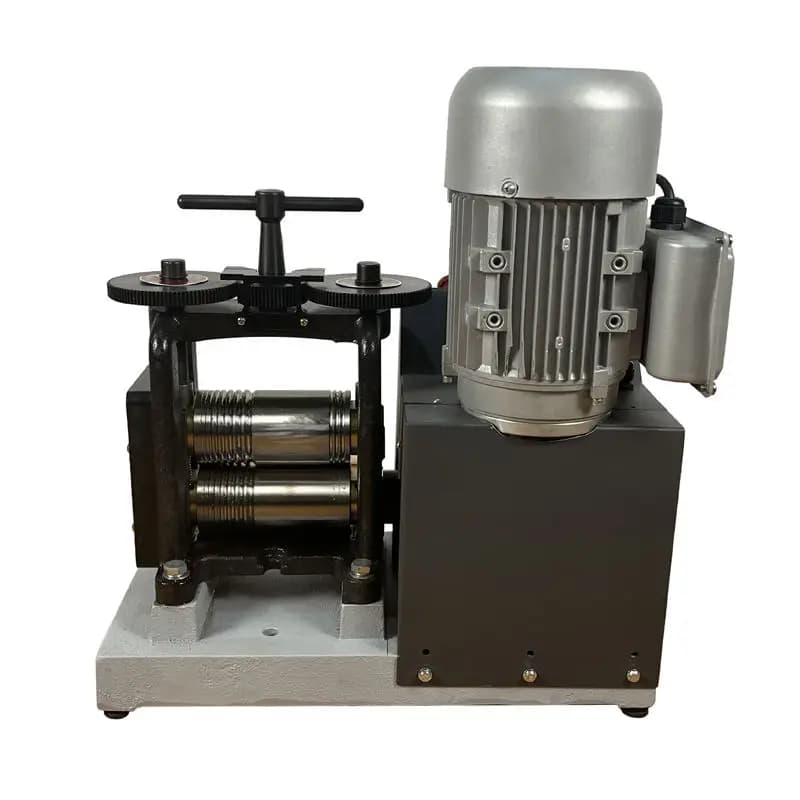 2HP Rolling Mill Machine for Jewelry Making Tools Equipment Electrical Rolling Mill 130MM Machine Single Head