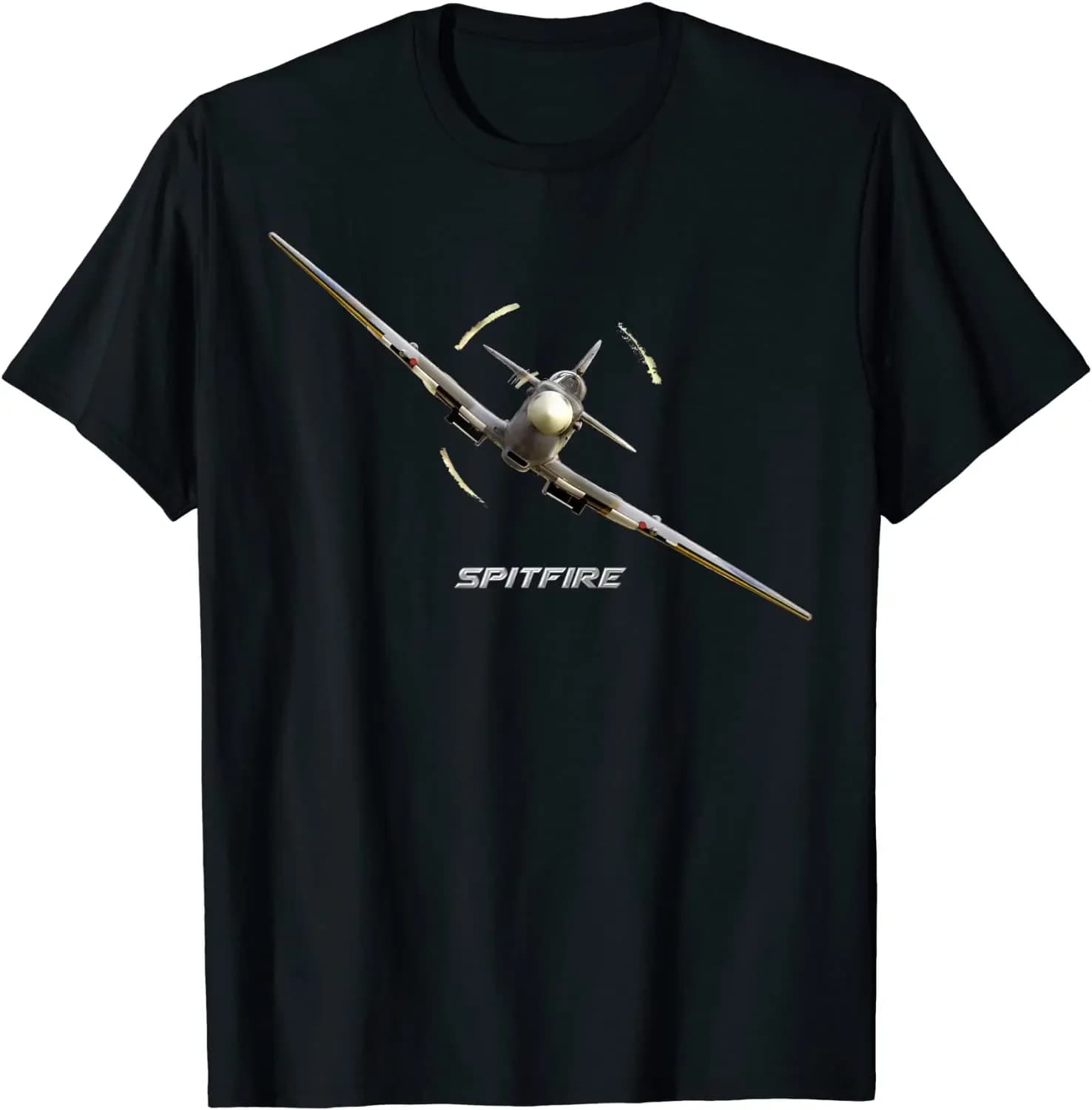 Battle of Britain Legend Supermarine Spitfire Fighter T-Shirt 100% Cotton O-Neck Summer Short Sleeve Casual Mens T-shirt