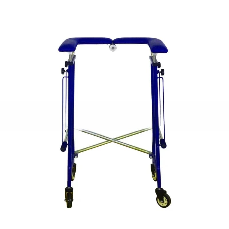 Walking Trainer Adult Rehabilitation Home Health Equipment with Brake Seat, Hemiplegic Stroke Gait Assistance