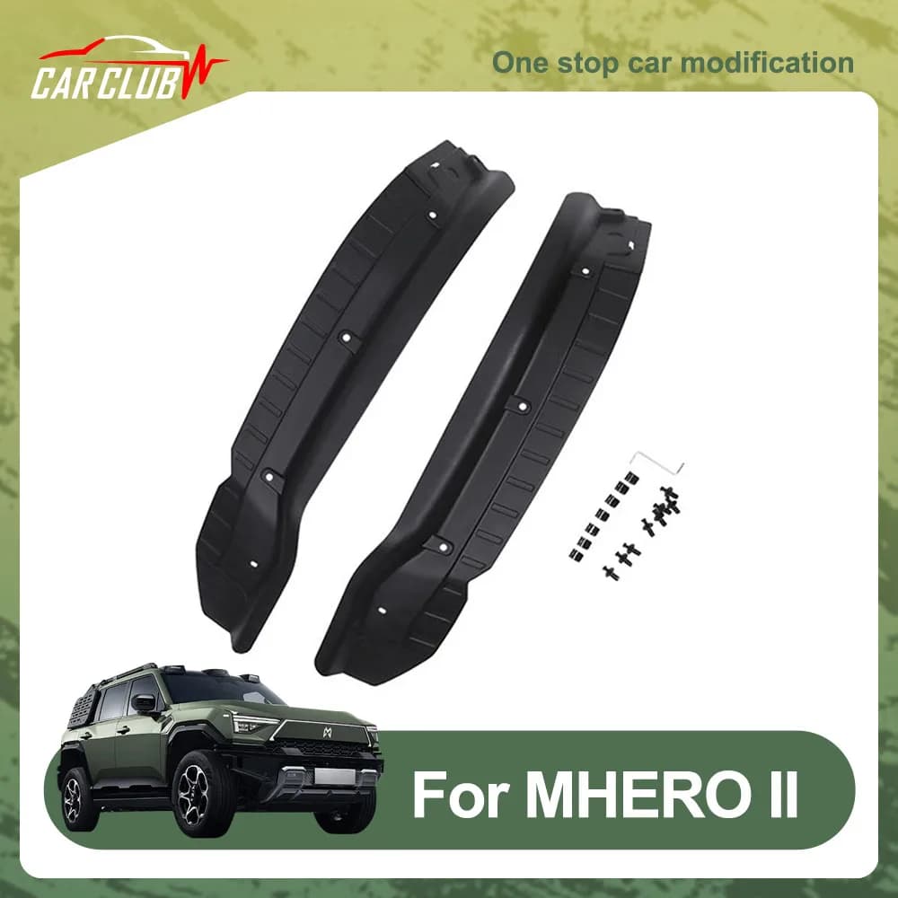 2 Pcs Fit For Dongfeng MHERO II M-Hero M817 Rear Wheel Lining Mudguard Car Modification Accessories Protect The Vehicle Body