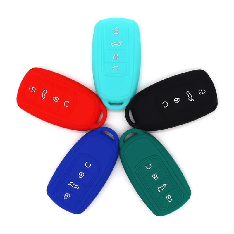 For Chery Arrizo 8pro Tiggo 8plus Tiggo 7plus One-click Start Silicone Car Key Set Multi colors