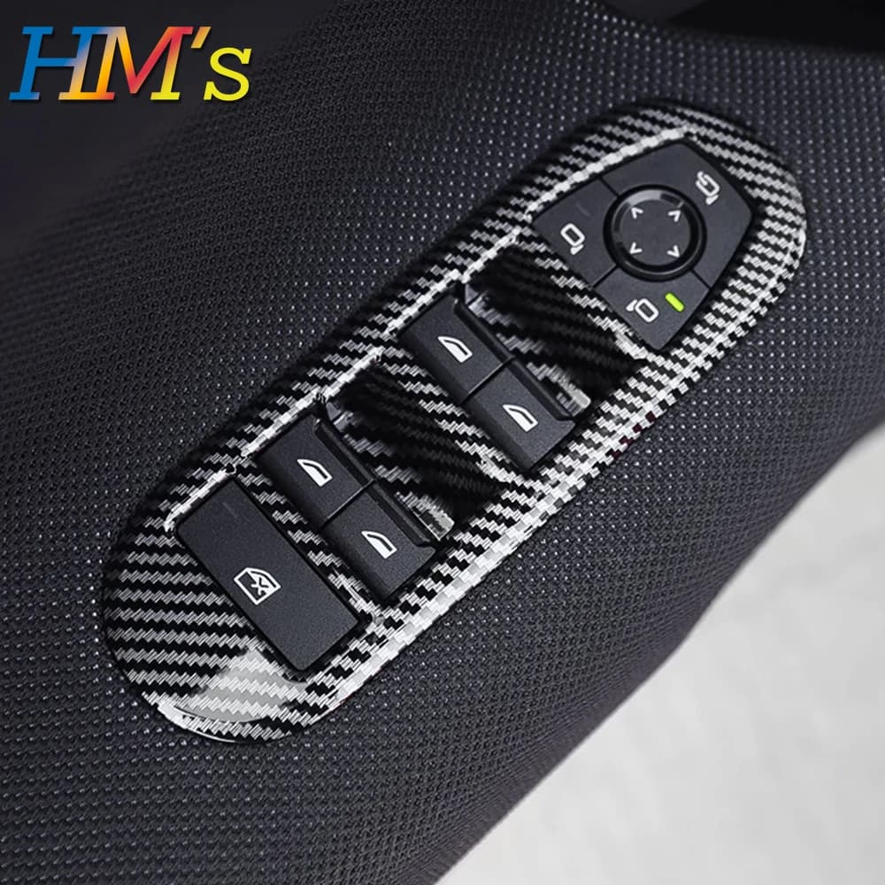 Car Accessories For Mini Electric J05 Acema Window Lift Switch Buttons Cover Trim Door Panel Handle Frame Stickers 2024 25