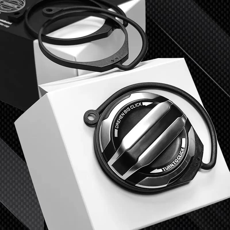 Car ABS Fuel Filler Cap Oil Tank Covers Exclusive Design for Porsche Cayenne Panamera 718 911 992 718 982 981 Boxster Cayman