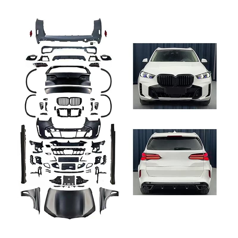 2014-2018 X5 F15 Bolt-On Body Kit Universal Fit Front Rear Bumper Assembly Auto Exterior Modification Accessories With Warranty