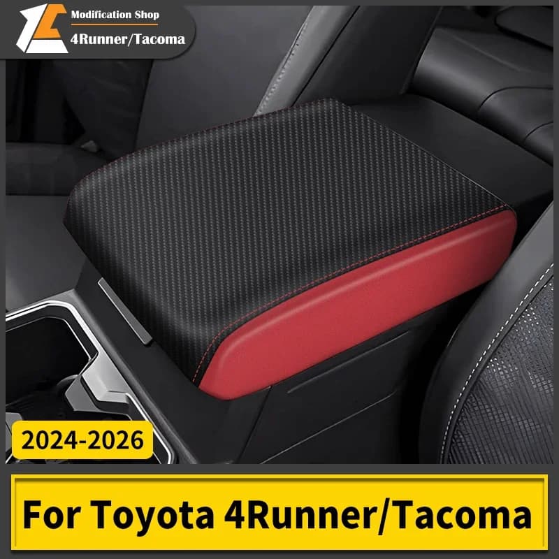 For Toyota 4Runner Tacoma 2026 2025 2024 Armrest Box Protective Cover Dust-Proof Scratch-Proof Car Interior Upgrade Accessories