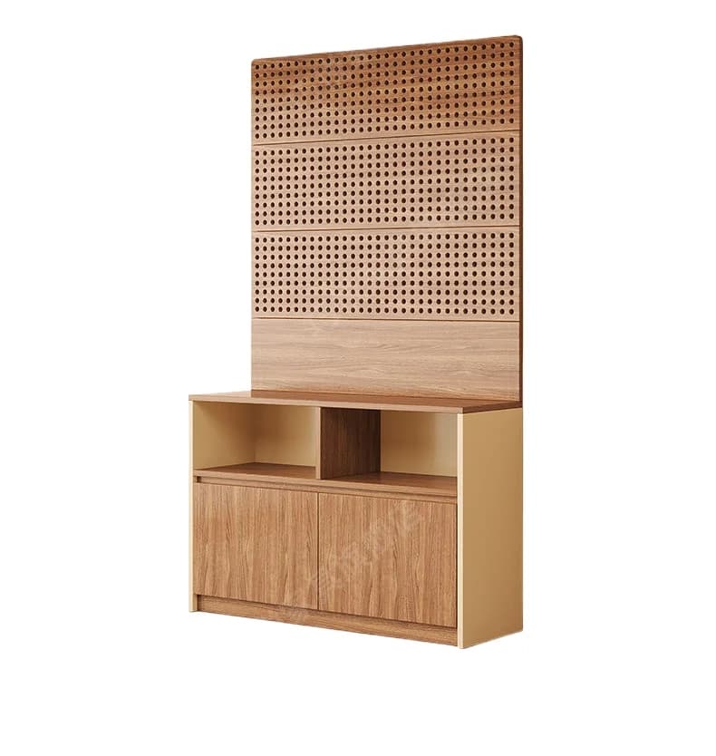 LMM Nakajima Display Stand Cosmetics Display Cabinet with Hole Board Product Display Cabinet