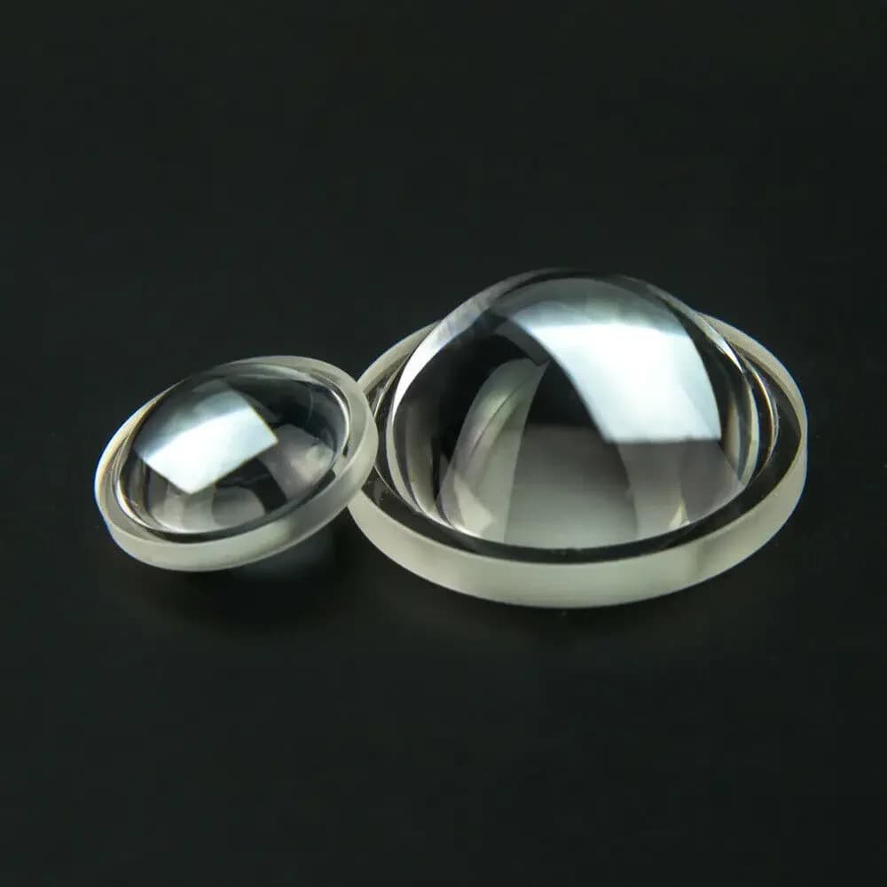 20PC 17mm 28mm HD Optical Glass Plano-convex Aspheric Condensing Lens Projector Lamp Lenses Projector Accessories Camera