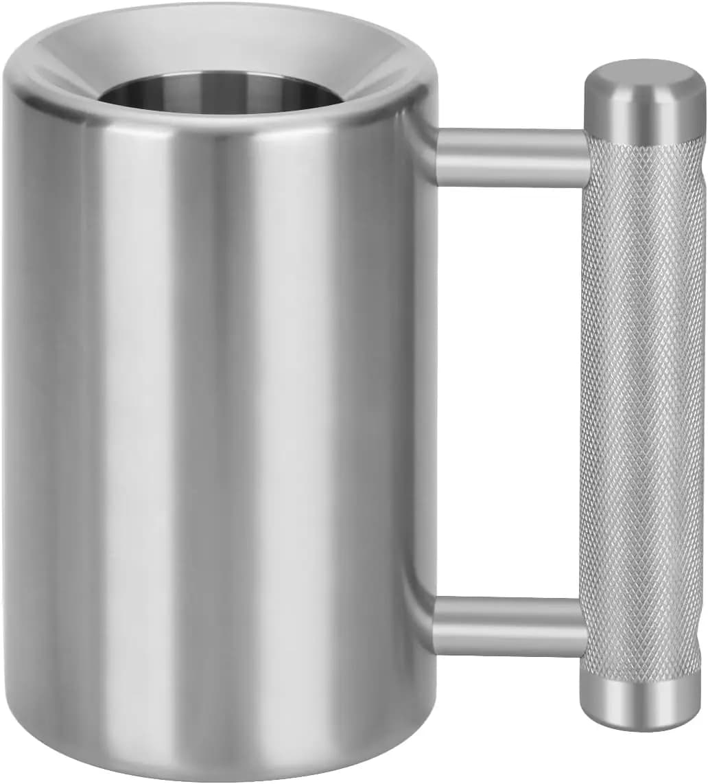 Hot Selling Gym Overweight Sports Water Cup Men  and Women Home Gym Heavy Mug 6/8/10KG Stainless Steel Dumbbell Cup