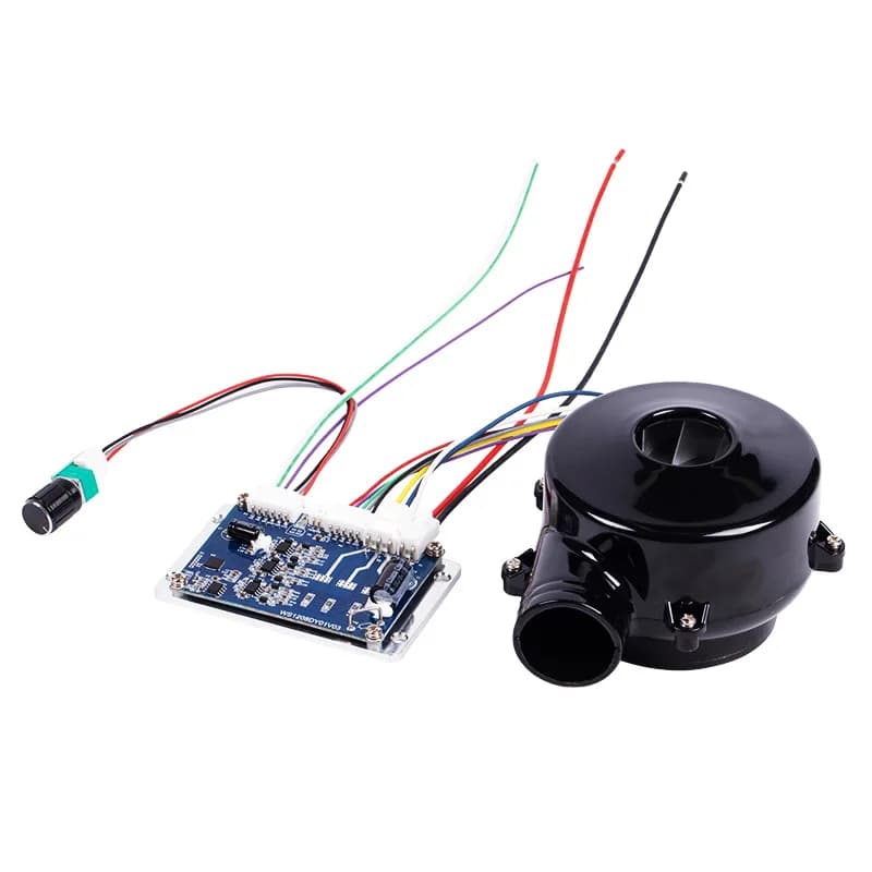 Miniature Large Air Volume High Negative Pressure Fresh Air Equipment Special DC Brushless Centrifugal Blower Battery Fan