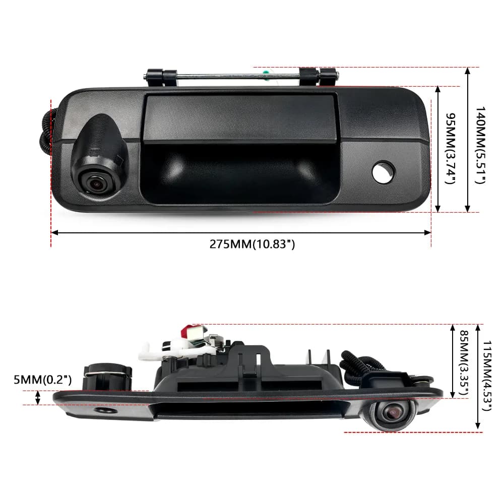 New Tailgate Handle w/ Backup Camera For Toyota Tundra 2007-2013 69090-0C051 Car Exterior Accessories