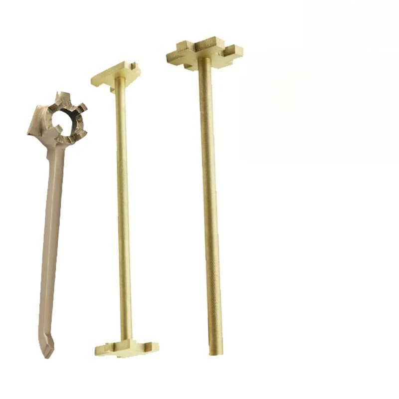 Multi-purpose barrel wrench, universal barrel opener, oil barrel opener