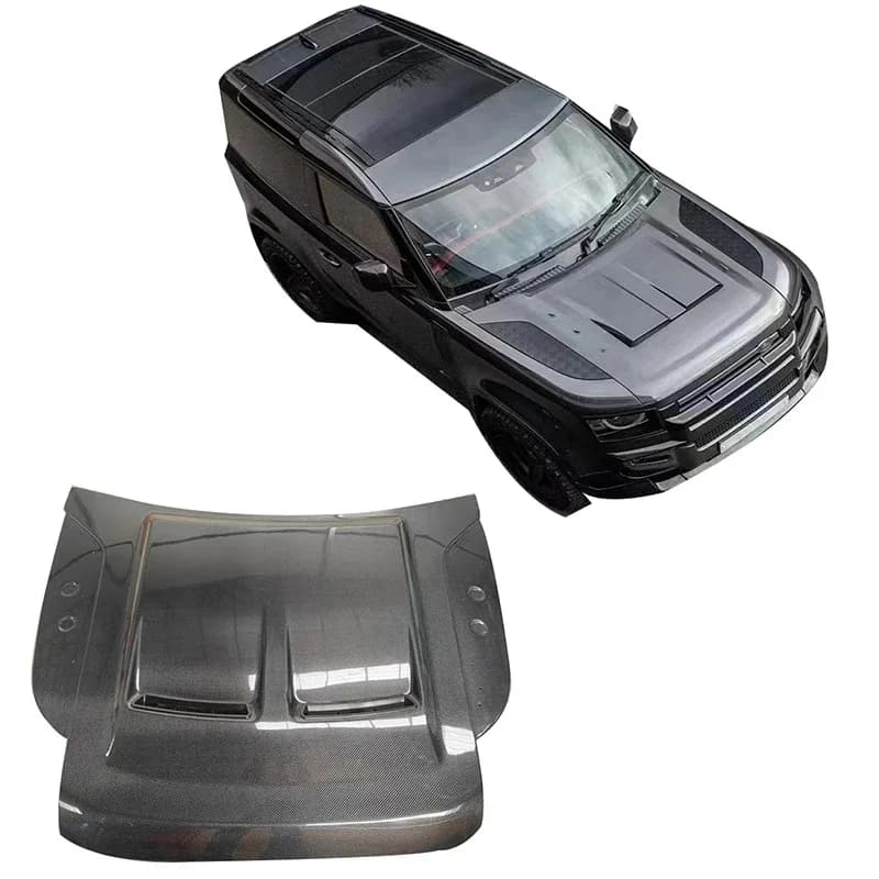 G Style Hot Sale Carbon Fiber Bonnet Hood  for Land Rover New Defender 2020+