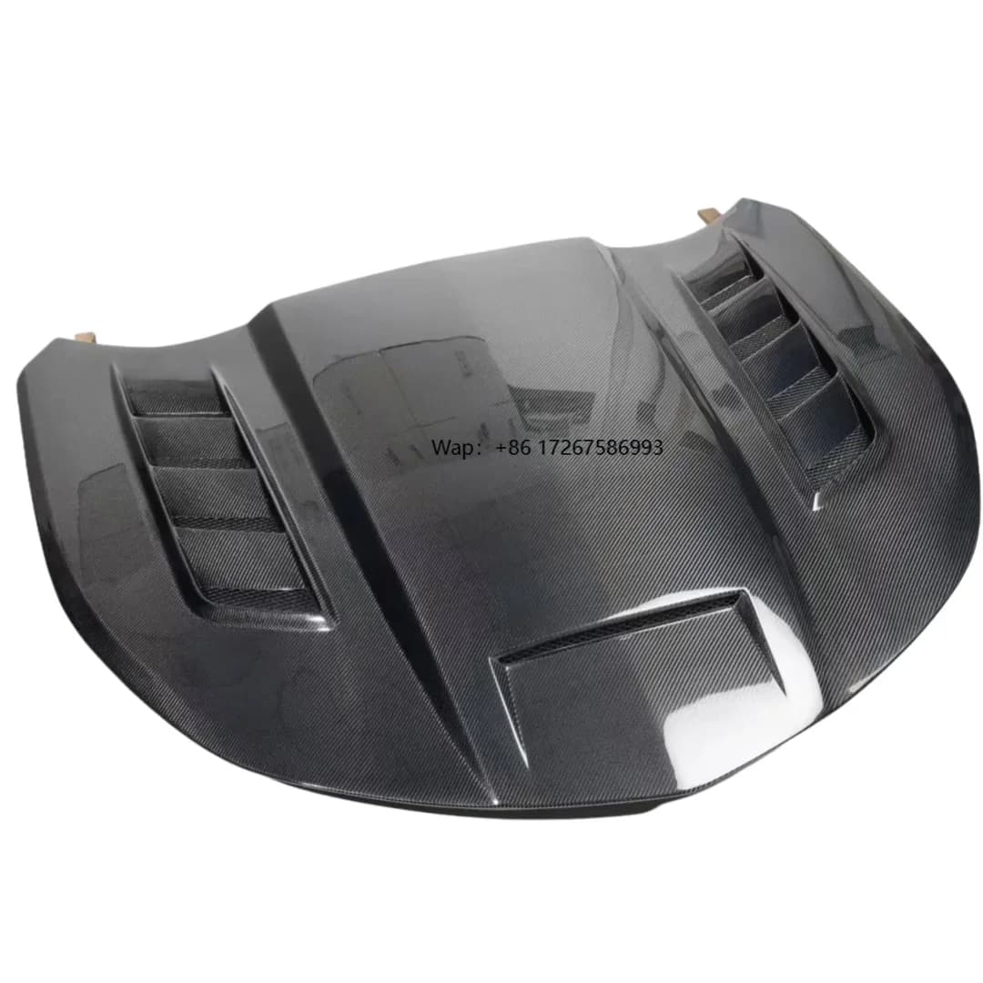 Real Carbon Fiber Car Engine Hood for Camaro 6 Th 2016-2024 Bonnet Cover Bodykit Parts Auto Accessories