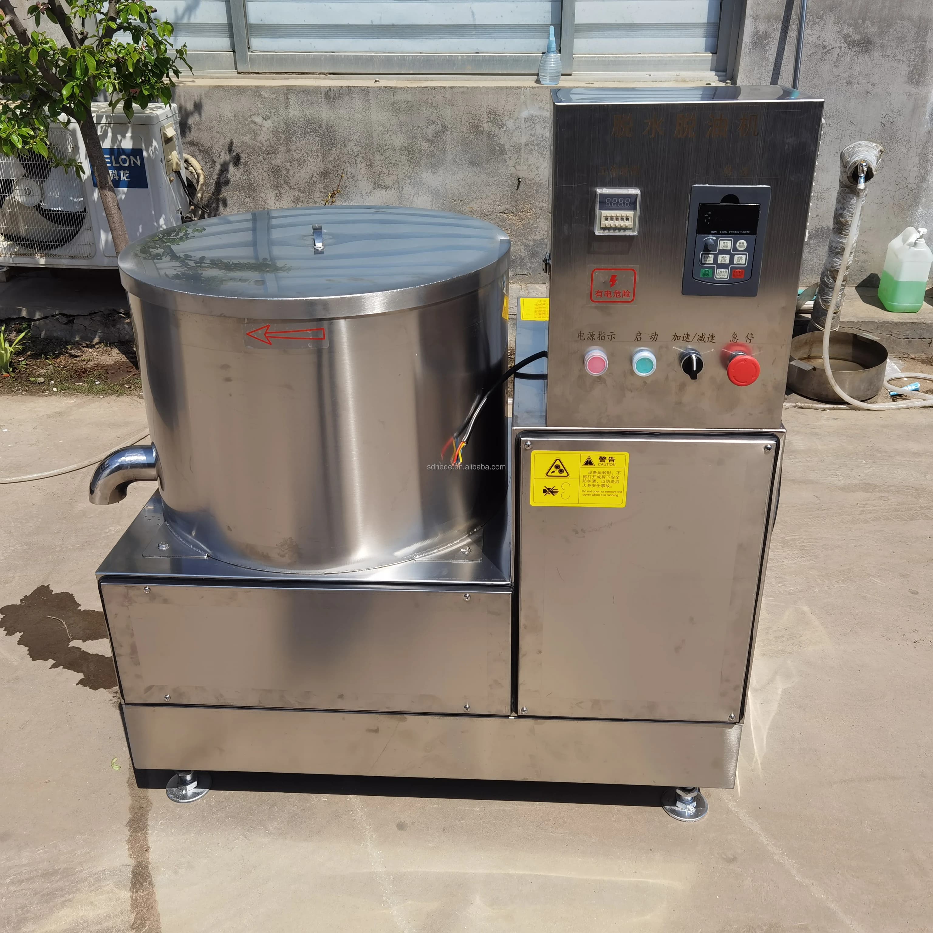 Industrial Dehydrate Machine  Food Dehydrator Machine Customizable High Quality Automatic Vegetable Dehydrator Deoiling Machine