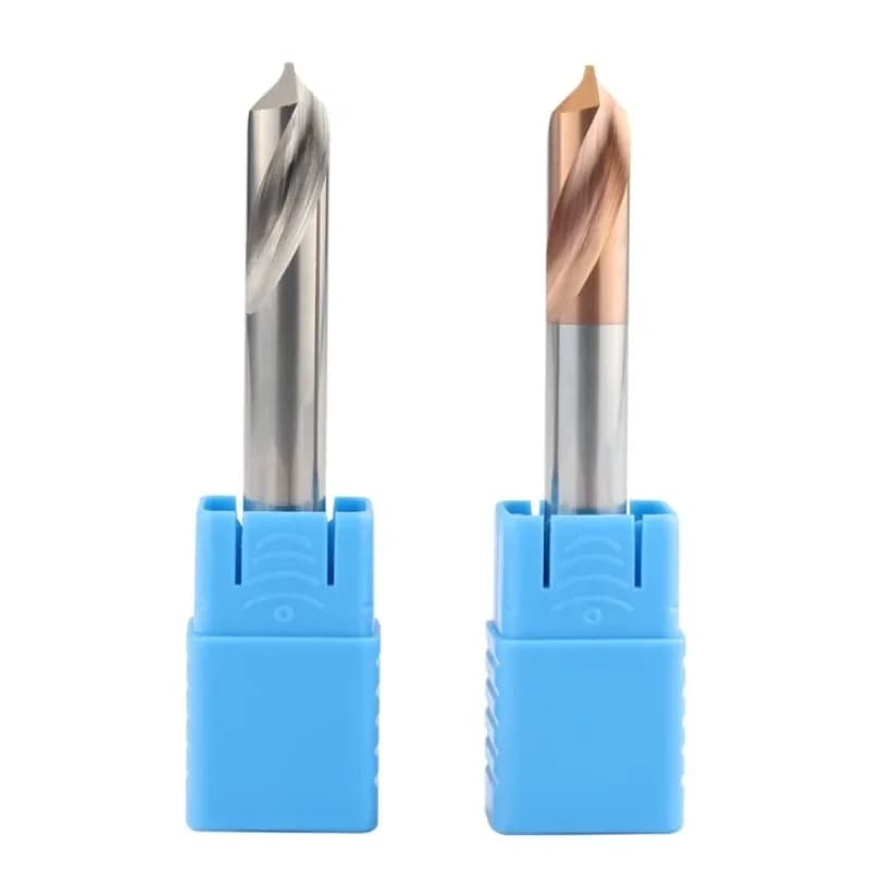 Tungsten steel centering drill cemented carbide 60 90 120 degrees opening center fixed-point drill bit chamfering