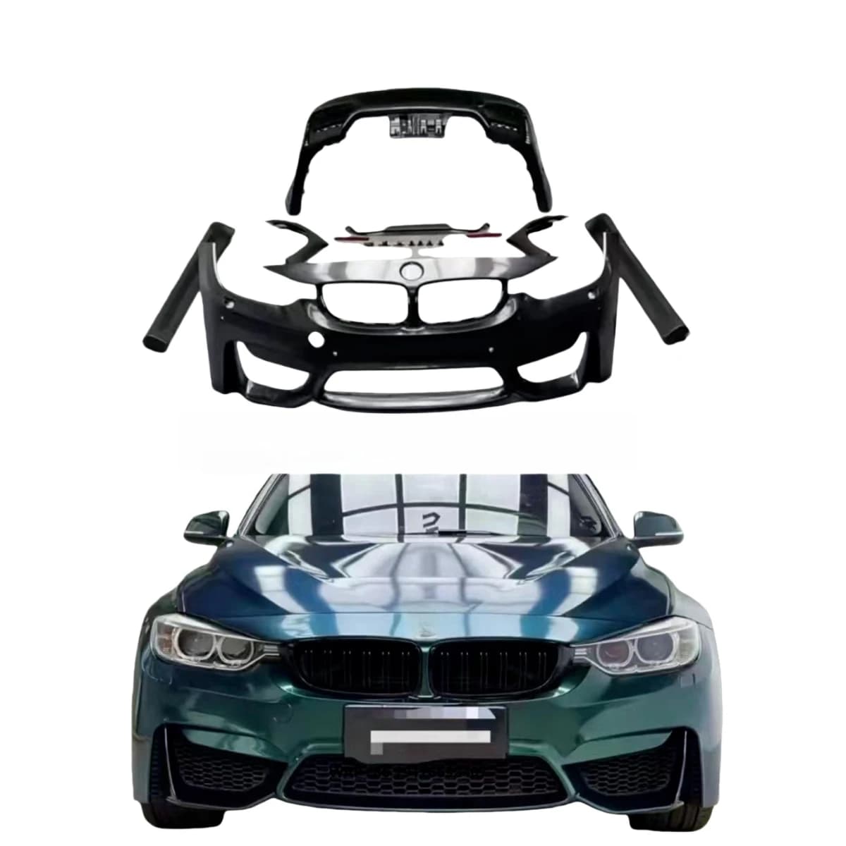 Suitable forBMW 3 Series  Carbon Fiber,Side Skirts, Front and Rear Bumpers, Front and Rear Spoilers, Trunk Lid,and Body Kit