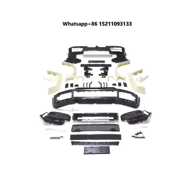 B Style PP Material Car Parts Body Kit With Bumper Fender for Mercedes Benz G-Class W464 G63 AMG G500 2019-2024