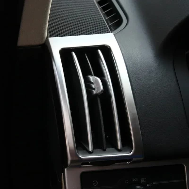 For 2008-2016 Land Rover Freelander 2 ABS Chrome Car Air Vent Frame Cover Trim Sticker Interior Car Accessories