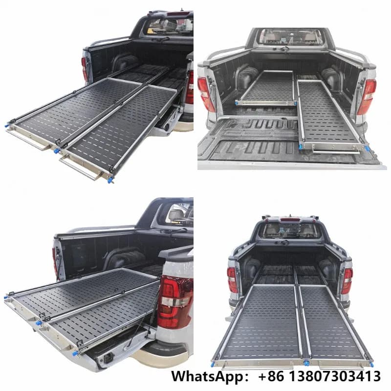 Ranger Wildtrak XLT XLS Raptor 4X4 Pick up Truck Tub Sliding Tray Auto Part 2022-2024 Model Year Accessories