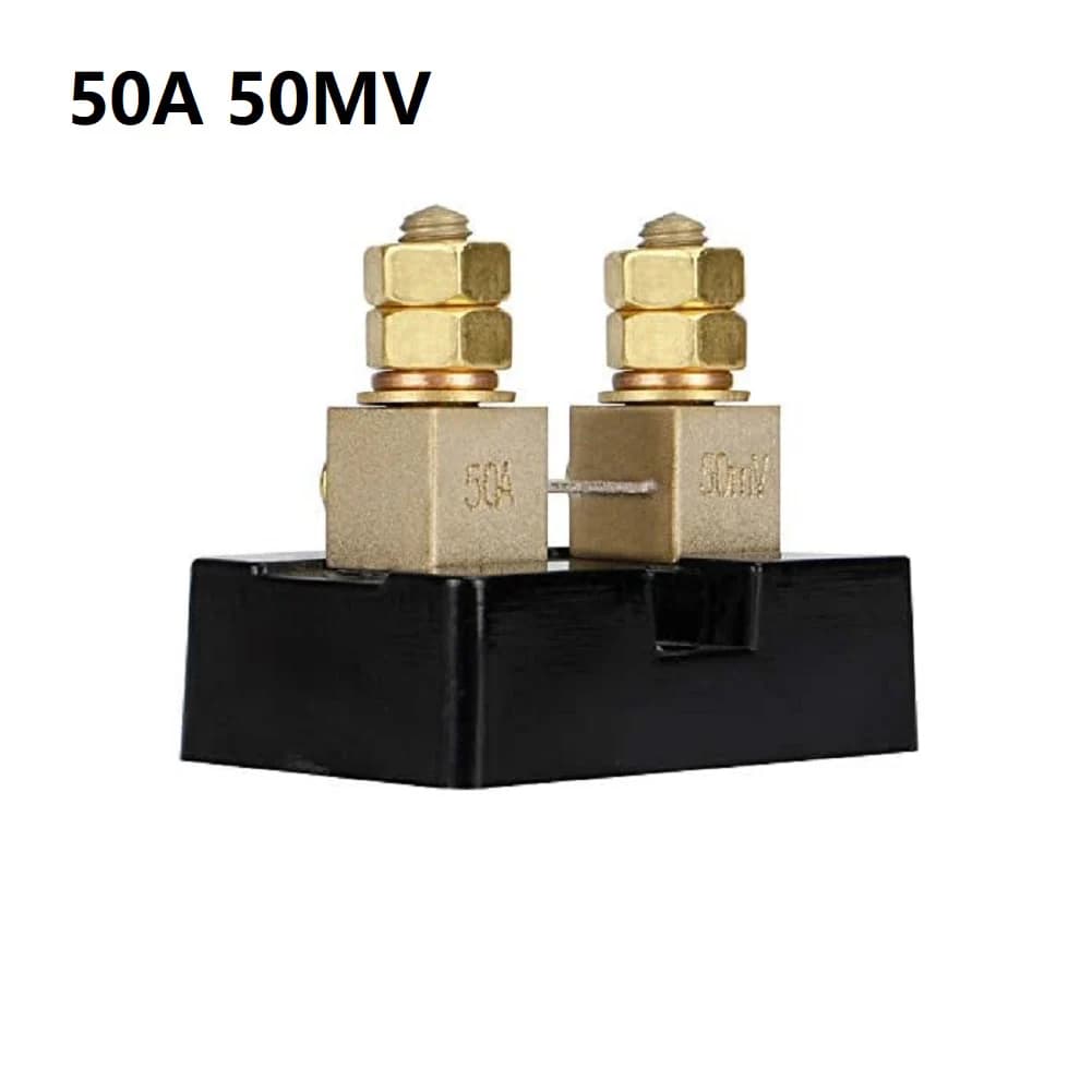 Brass Manganese DC Shunt 50A 50mV for Stable Thermal Performance and Low Temperature Coefficient in DC Circuits