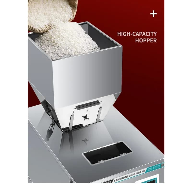 Automatic dispensing machine quantitative weighing heavy rice food miscellaneous grain packaging machine filling machine