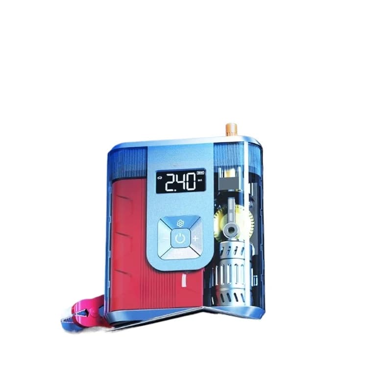 Car air pump starting power supply all-in-one machine portable car