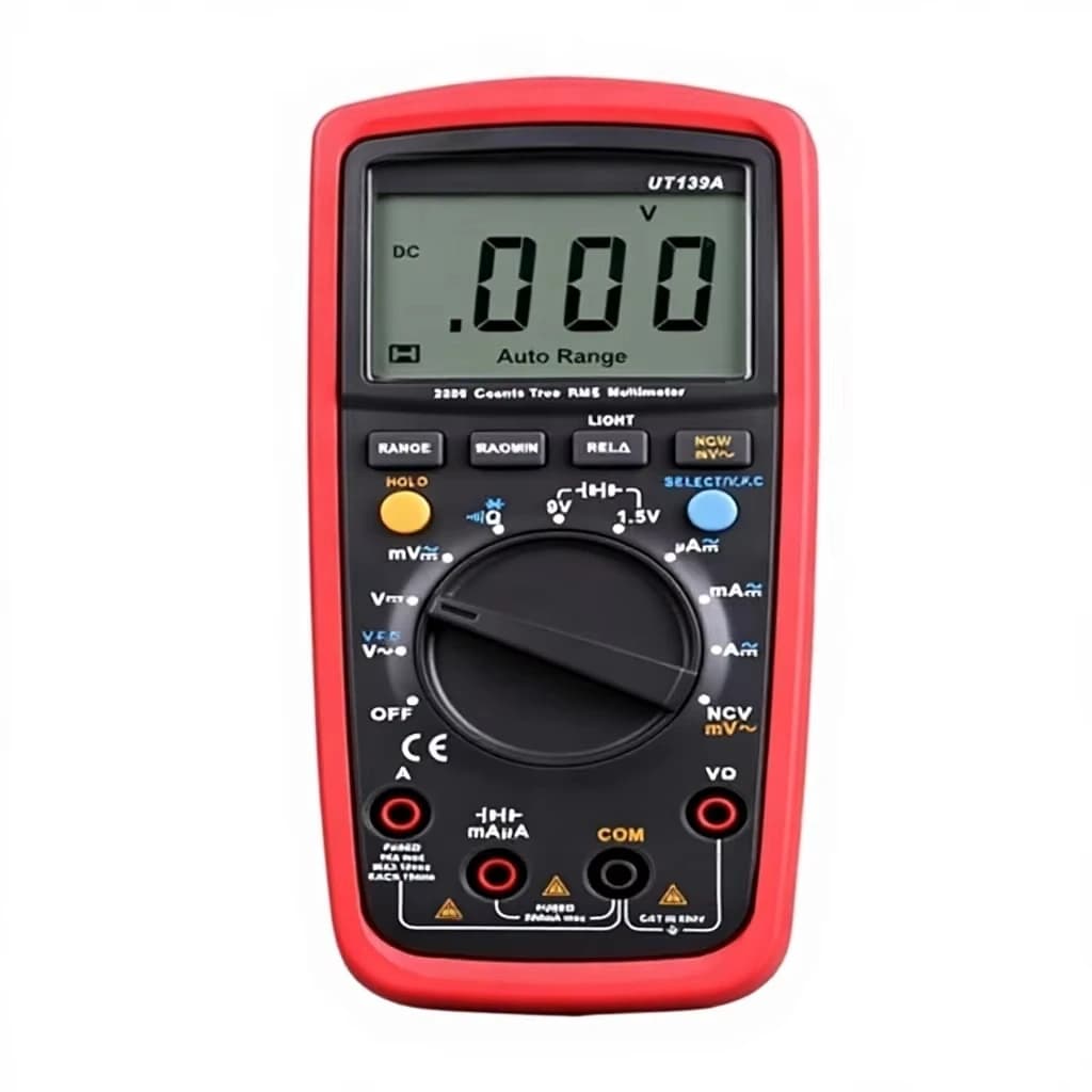 UT139A High Accuracy True RMS Digital Multimeter NCV Auto Range AC/DC Amp/Volts Ohm Tester with Data Hold NCV 600V