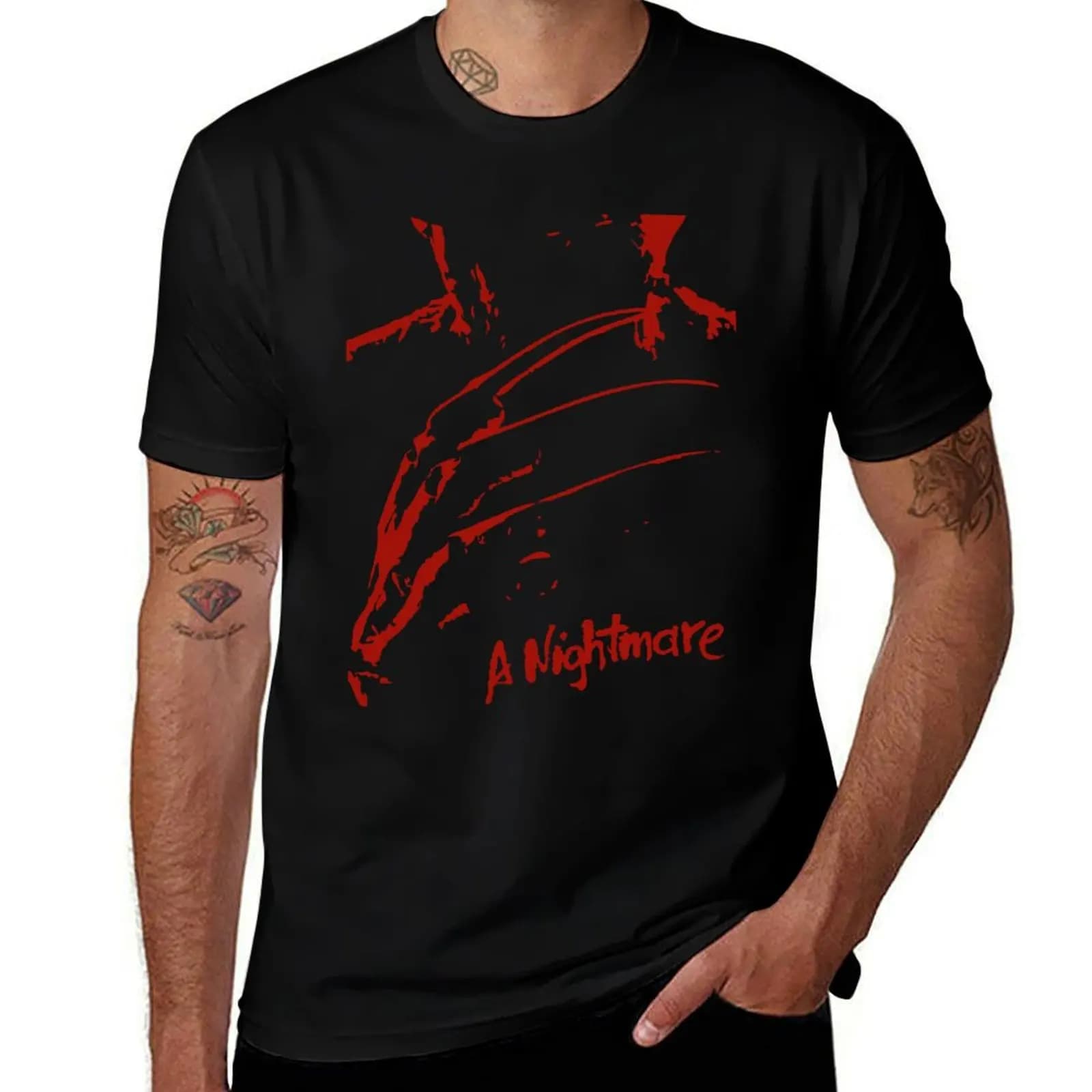 Freddy Krueger T-Shirt Sporty Casual Quick Dry T-Shirt