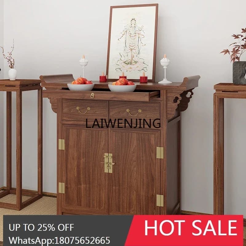 SGF new Chinese-style table incense table household solid wood Buddha table Shentai cabinet