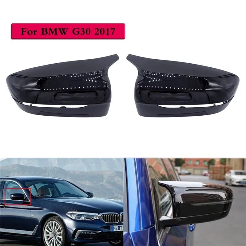 Car Side Mirror Covers for BMW 5 7 Series G11 G12 G30 G38 G11 2017 Auto Exterior Rear View Mirror Trim Shell Cap
