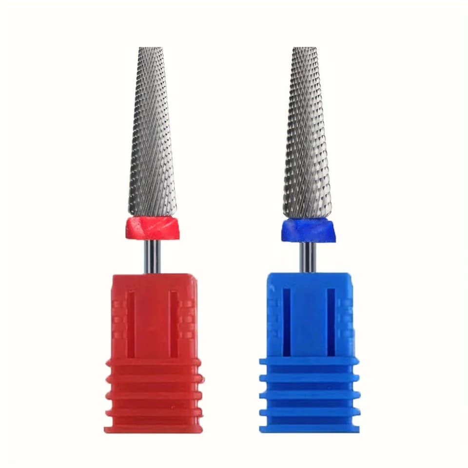 Professional 5-in-1 Nail Drill Bit Tungsten Carbide UV Gel Remover Long-Lasting Salon Home Manicure Tool