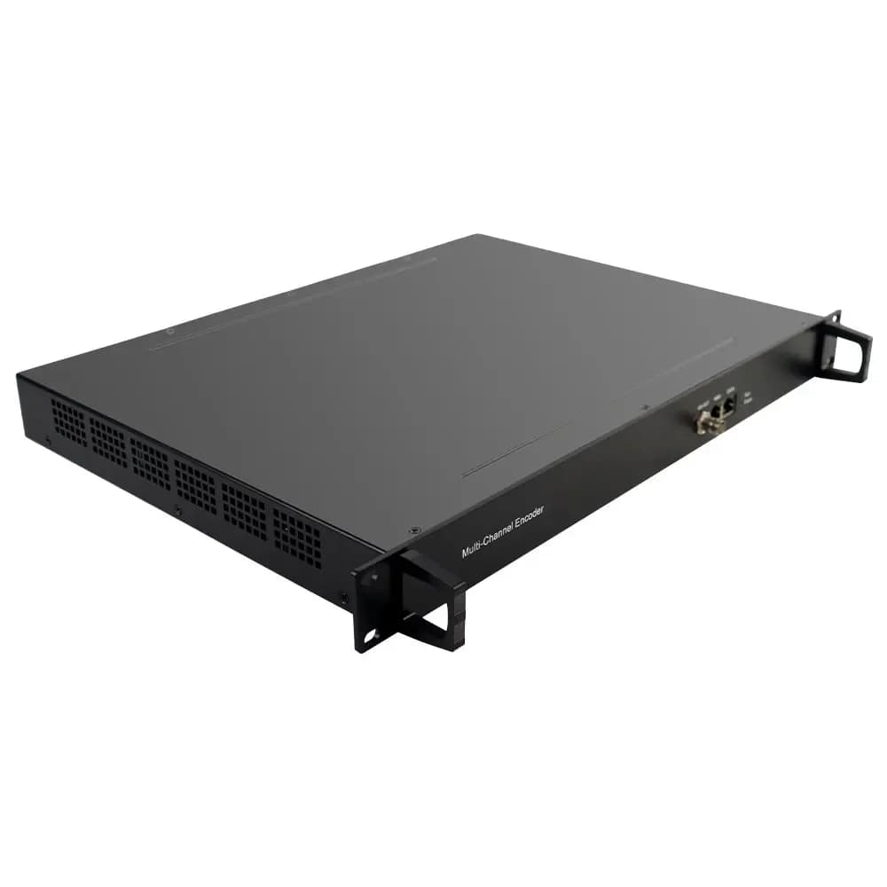 HD/SD Cable TV Digital Headend Multi Channel Encoder MPEG-2 H264 CVBS to IP Converter for Broadcast And Cable Networks