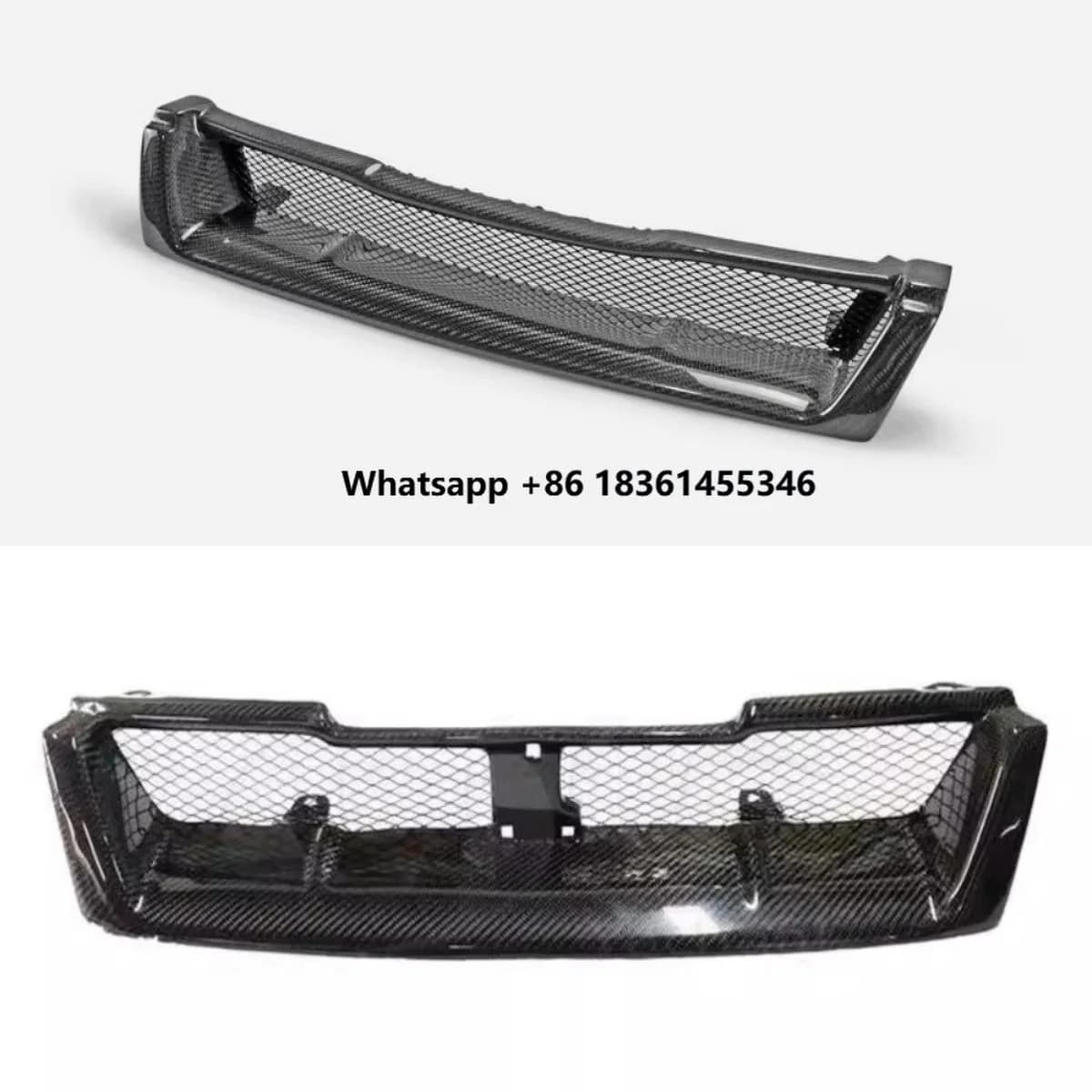 For Skyline R33 Modified Car radiator grille net mask grill Grid Front Bumper Net Auto accessories