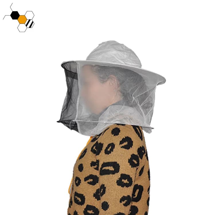 Beekeeping Equipment Double Layer Cotton Beekeeper Bee Hat
