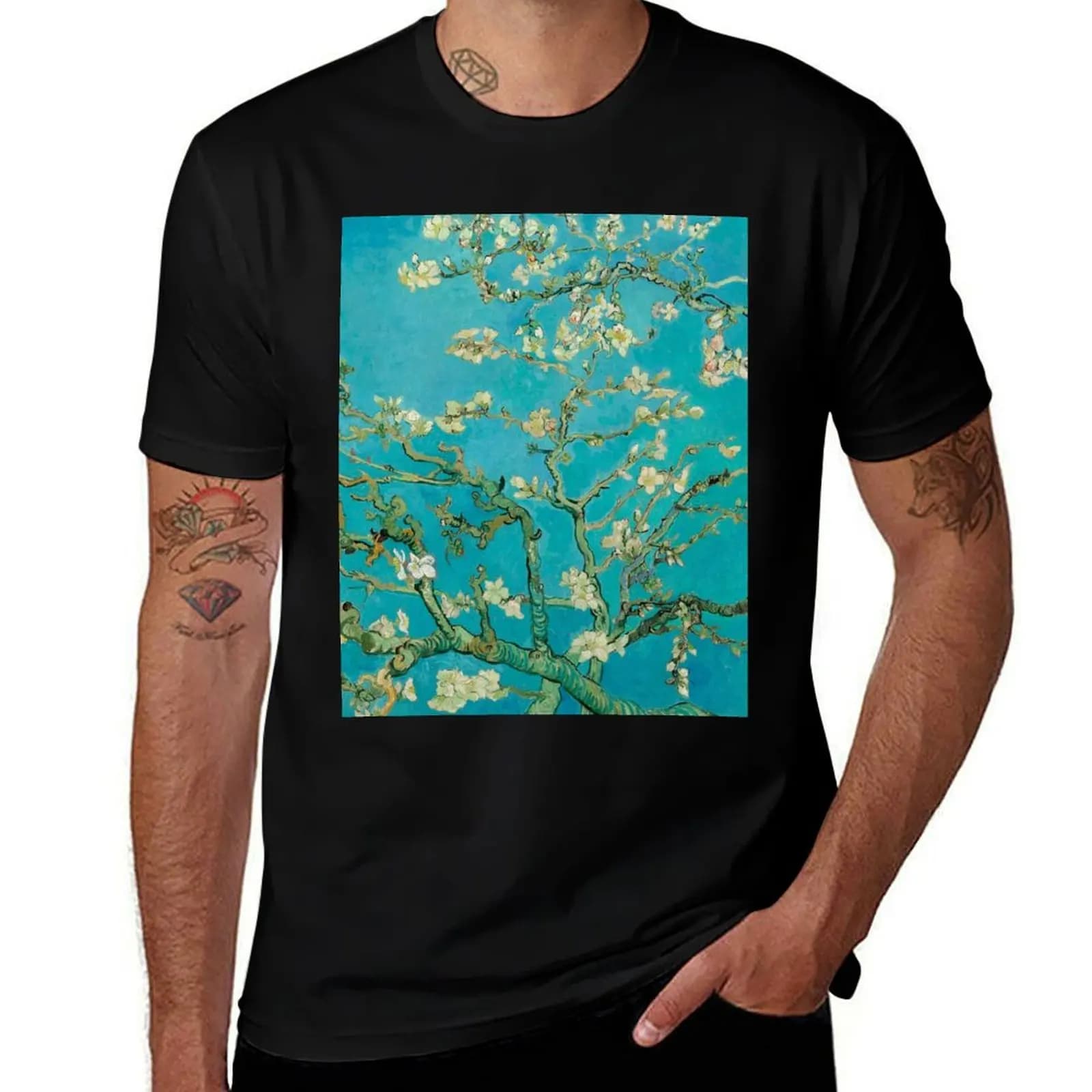Van Gogh Almond Blossom, 1890 T-Shirt Cool Dry Performance T-Shirt