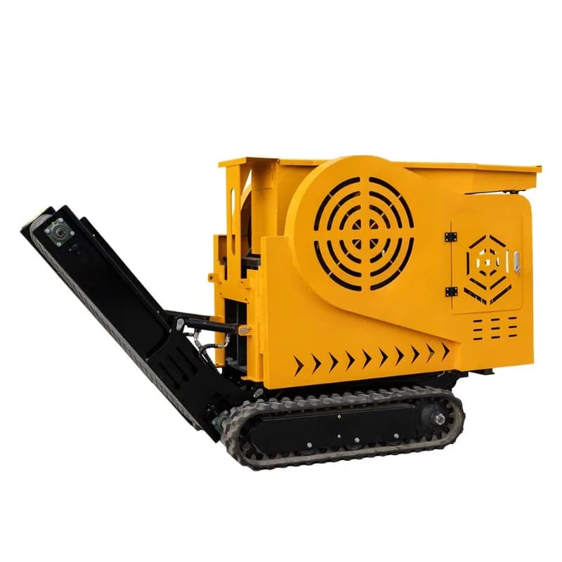 Crawler jaw crusher small movable stone crusher