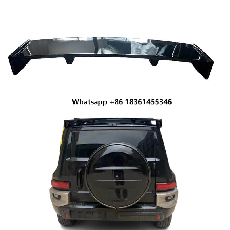 Premium Car AccessoriesCars Exterior Modification Accessories Glossy Black Roof Spoiler Top SUV Durable
