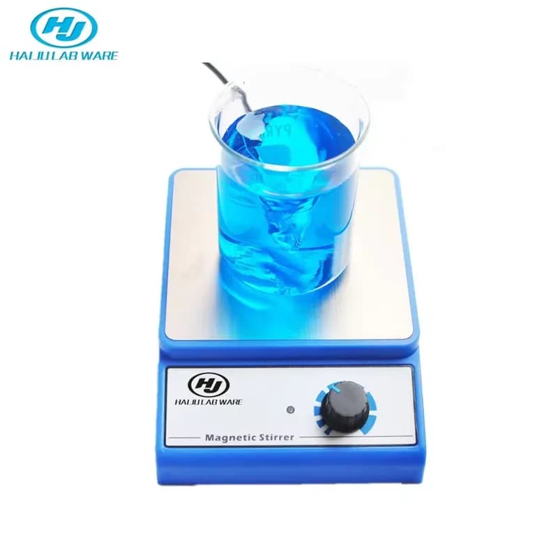 HAIJU LAB Magnetic Stirrer Laboratory Magnetic Mixer with Stir Bar 3000 Rpm Max Stirring Capacity: 3000ml