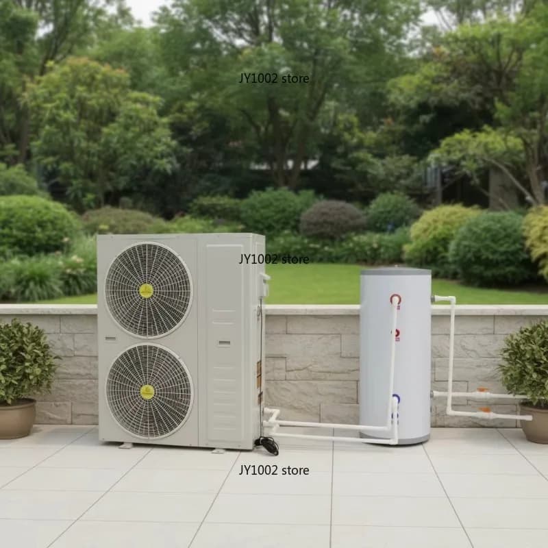 Chinese Factory Split Type Solar Heat Pump Water Heater High-pressure Metal Water Tank Outdoor Use Energy-Saving & Eco-Friendly
