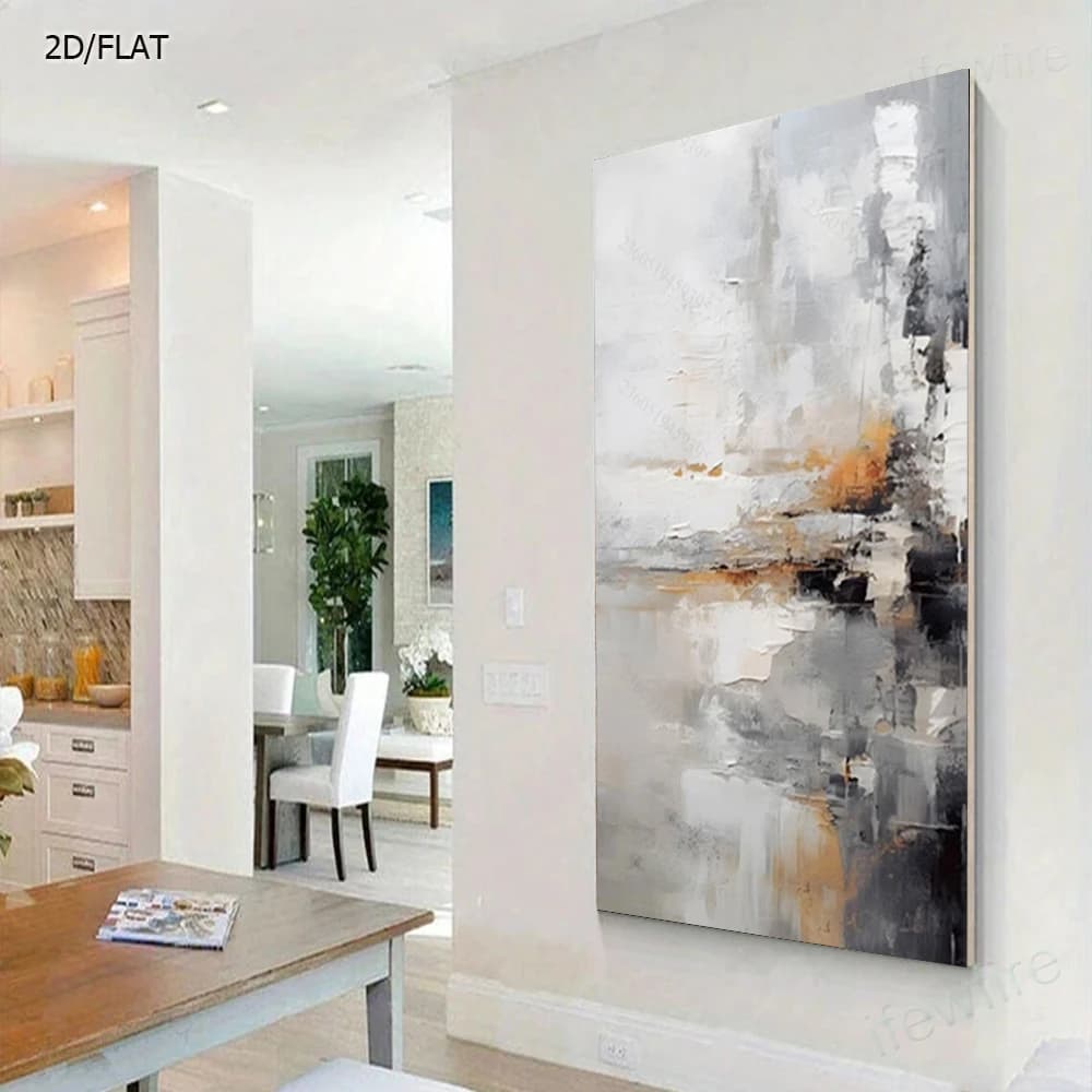 100% Hand-Painted Abstract Oil Painting Woods Landscape Canvas Paints Wall Art pattern Living Room Home Decor picture Supplies