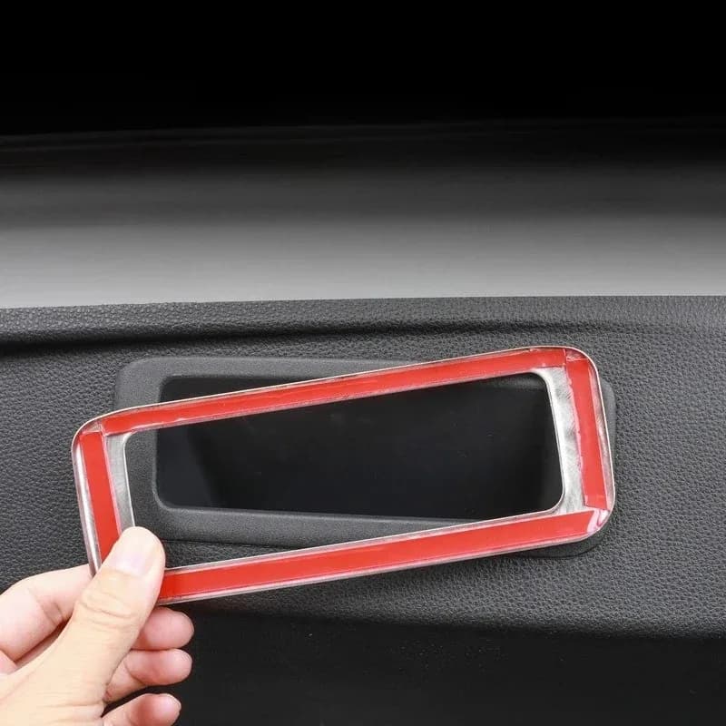 For Toyota Land Cruiser Prado 250 LC250 24-26 Stainless Steel Car Tailgate Handle Trunk Handle Frame Interior Car Accessories