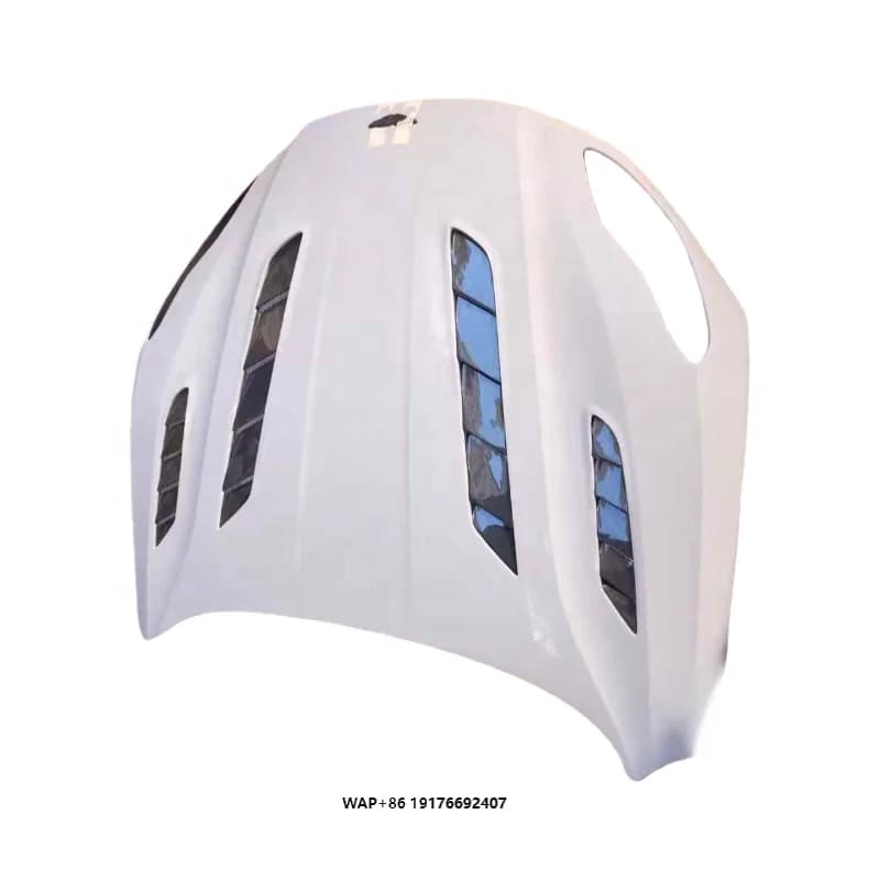 M Style Semi-carbon Fiber Front Hood Bonnet forAston Martin DB11