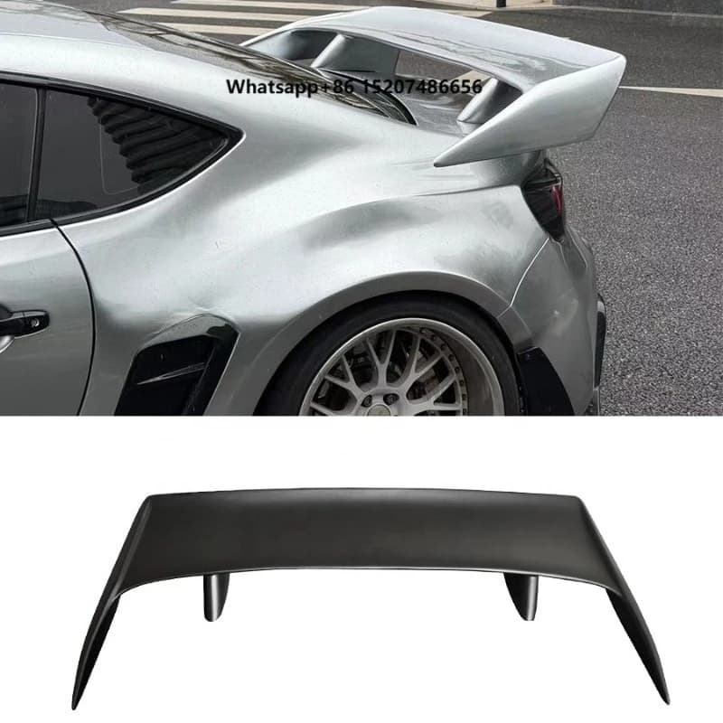 Carbon Fiber Rear Wing and Trunk Lip Spoiler for  GT86   GT86 FT86  13-20 Car Bodykit